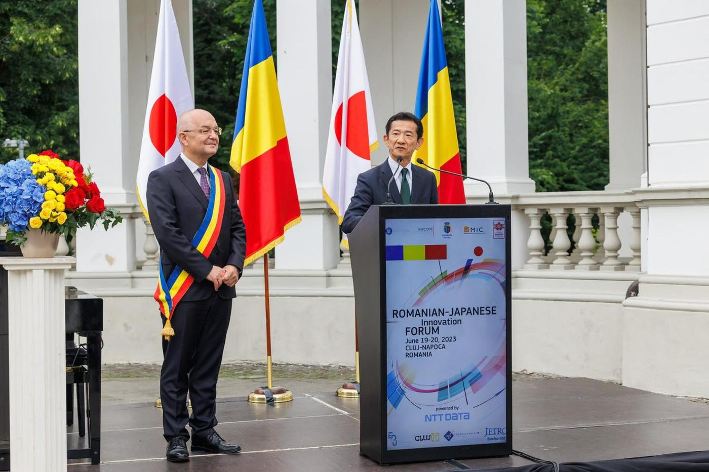 Ieri, la Cluj-Napoca, a avut loc deschiderea primei ediții a Forumului de Inovare Româno-Japonez