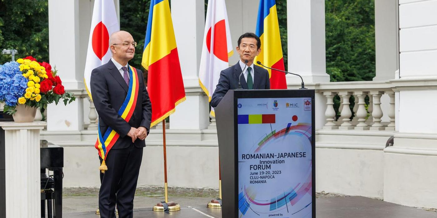 Ieri, la Cluj-Napoca, a avut loc deschiderea primei ediții a Forumului de Inovare Româno-Japonez