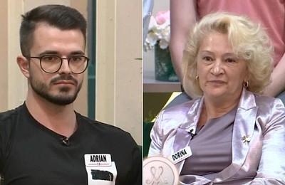 Adrian și doamna Dorina, discuție tensionată în live: ”Sunteți Iuda”