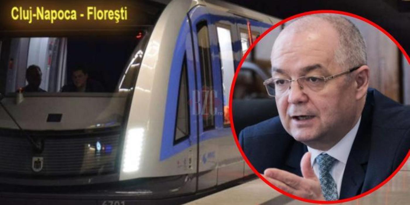 Anul viitor vor începe lucrările la metroul Clujului, a anunțat Emil Boc, primarul municipiului Cluj-Napoca