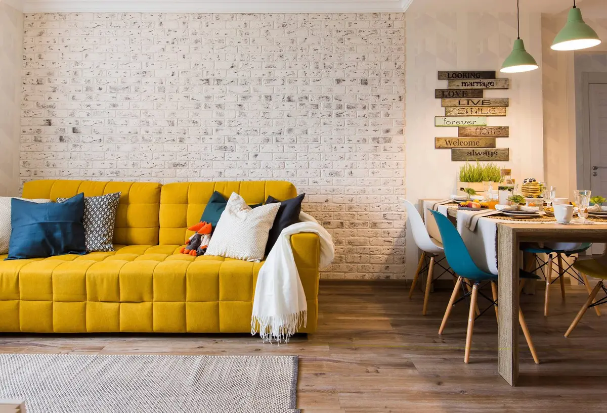 Armonie retro-moderna intr-un apartament de 3 camere si 80 de mp