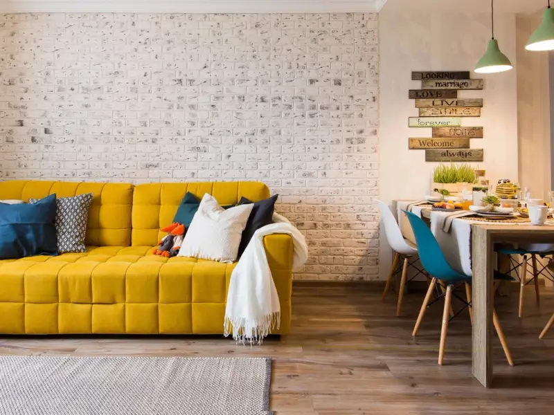 Armonie retro-moderna intr-un apartament de 3 camere si 80 de mp