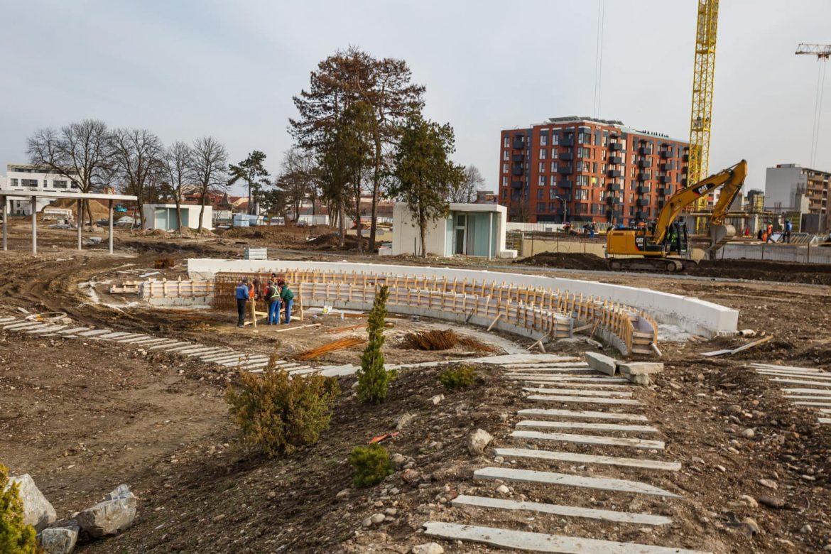 Anul acesta se vor finaliza lucrările la Parcul Feroviarilor din Cluj-Napoca