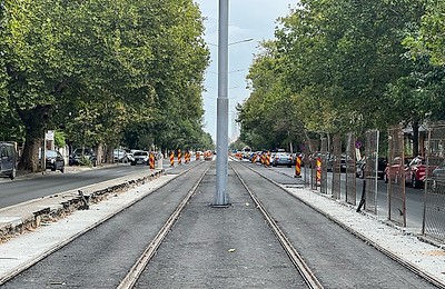 Start-ul lucrărilor: modernizare integrală a liniilor de tramvai pe Bd. Chișinău