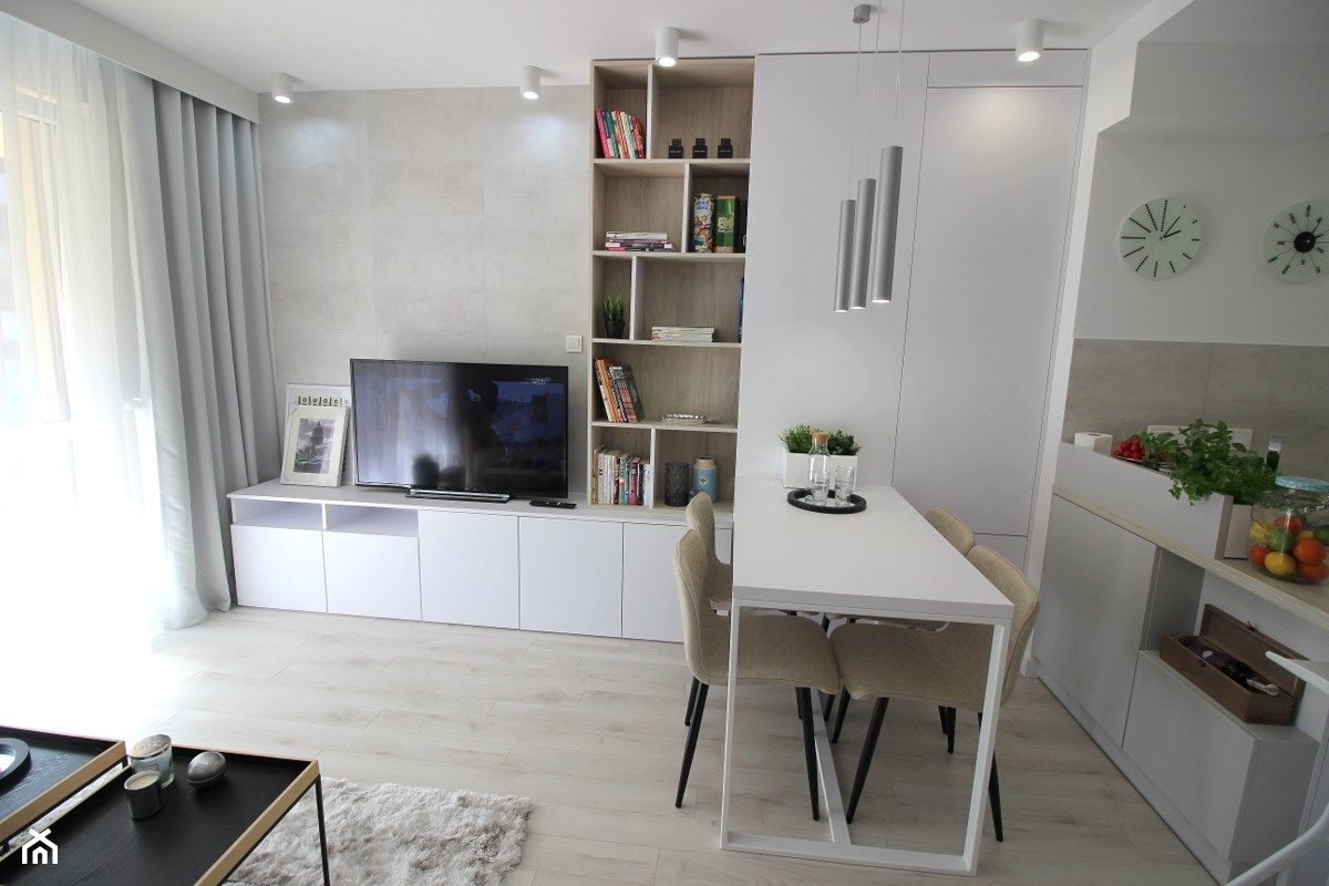 Amenajare moderna si luminoasa intr-un apartament de 39 mp