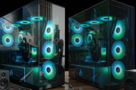 Arctic anunță carcasa Xtender Black Clear Glass