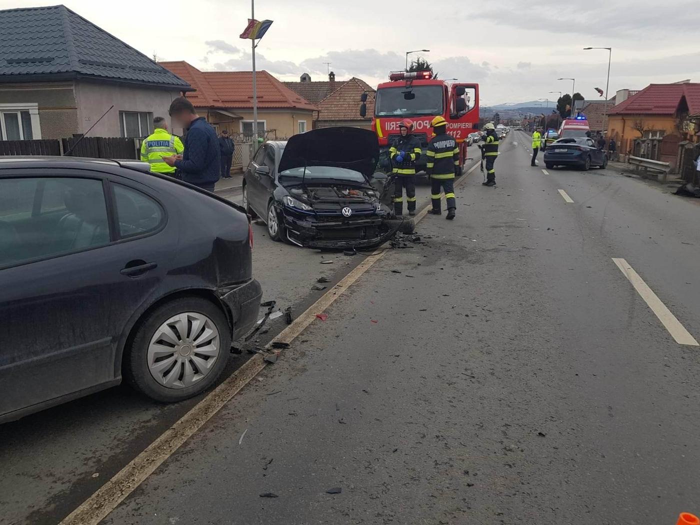 Sâmbată, 18 februarie, a avut loc un accident rutier în Florești