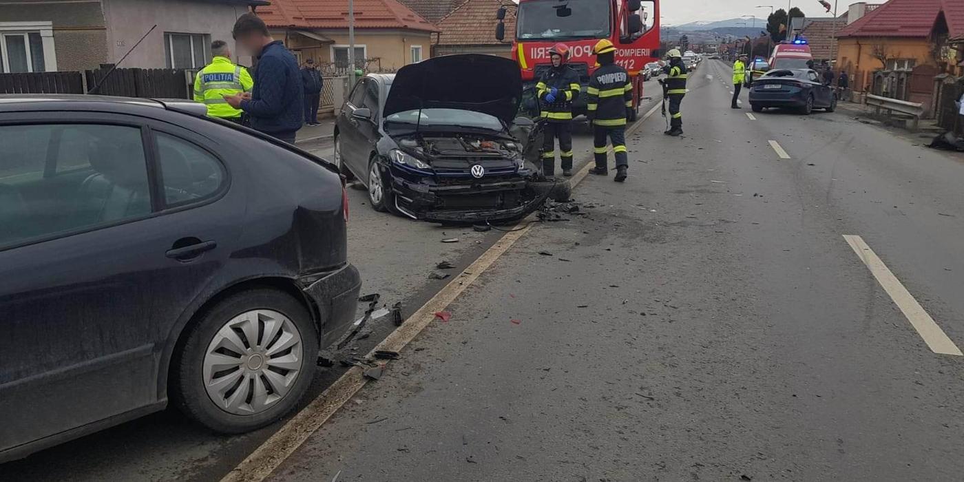 Sâmbată, 18 februarie, a avut loc un accident rutier în Florești