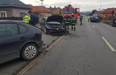 Sâmbată, 18 februarie, a avut loc un accident rutier în Florești