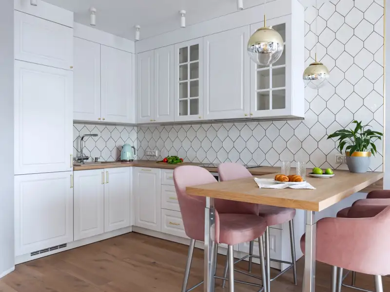 Eleganta feminina intr-o amenajare moderna Apartament doua camere