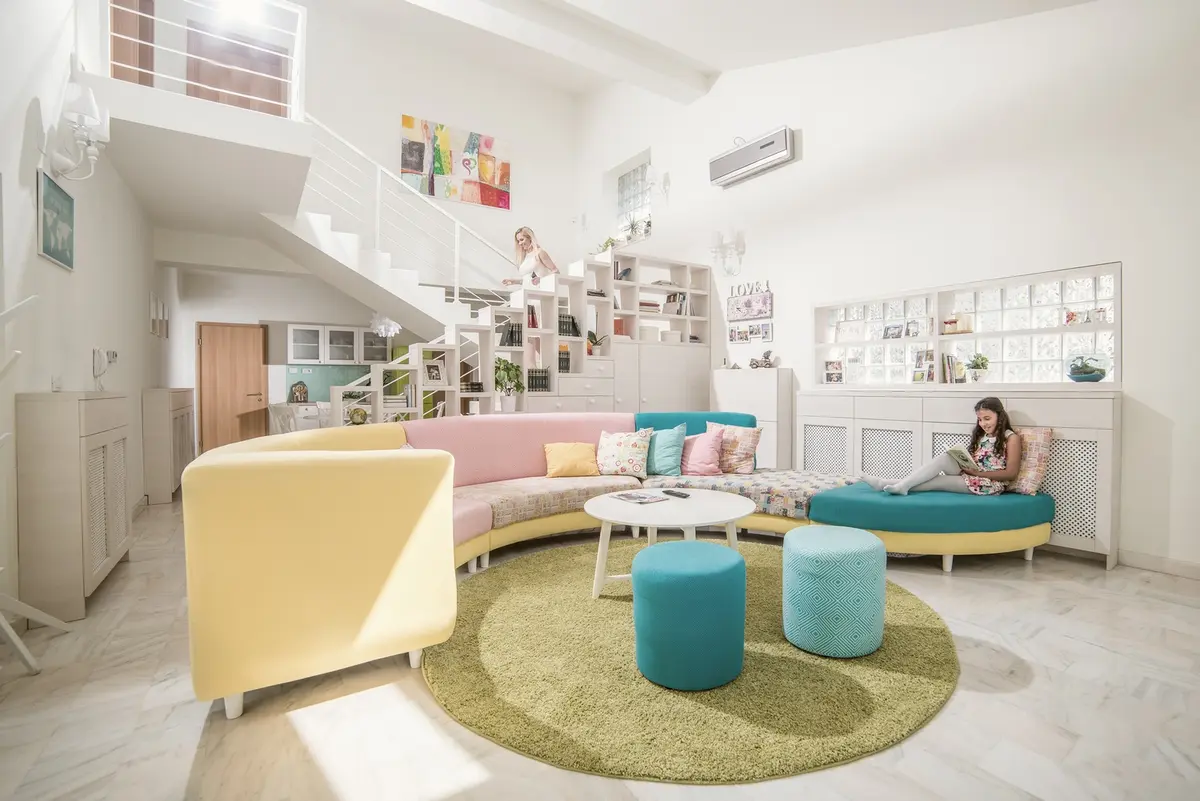 Casa din Arad cu un interior luminos si primitor