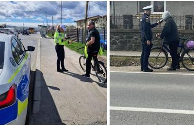 Aproape 300 de bicicliști și trotinetiști, amendați de polițiști în perioada 1-7 aprilie pentru încălcarea regulilor de circulație