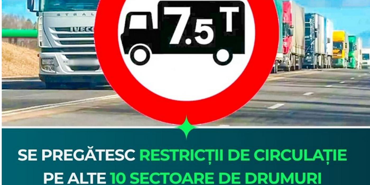 Restricții de tonaj și viteză pe 10 drumuri județene din Cluj până în 2030. Zonele vizate