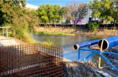 Podul Garibaldi din Cluj-Napoca intră într-o nouă etapă. A început construcția noului pod permanent