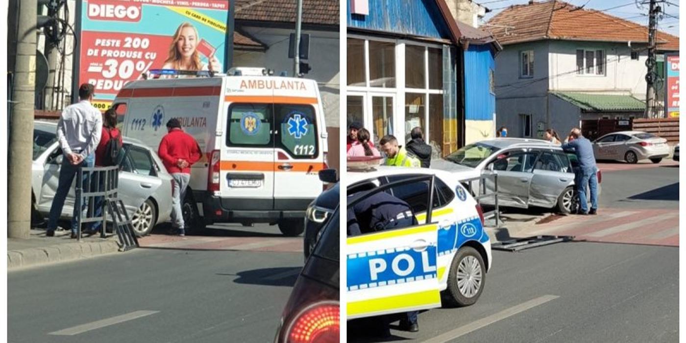 Un accident rutier s-a produs, în această după-amiază, într-o intersecție din cartierul clujean Măraști