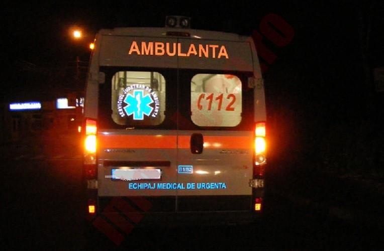 Accident de circulație, noaptea trecută, în localitatea Mihai Viteazul