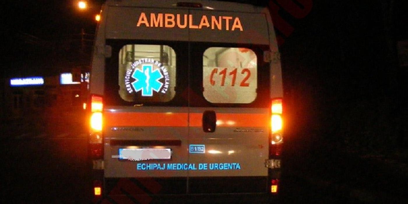 Accident de circulație, noaptea trecută, în localitatea Mihai Viteazul