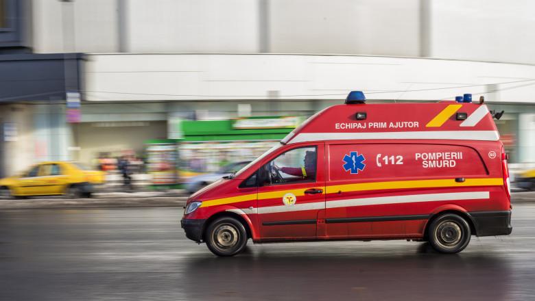 Accident rutier, luni după-amiază, la ieșire din Cluj-Napoca
