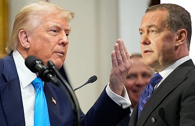 Trump îl amenință pe Medvedev: Măsoară-ți cuvintele, fost președinte eșuat. Intri pe un teren minat