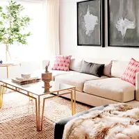 Atmosfera vibranta din casa unui supermodel de top