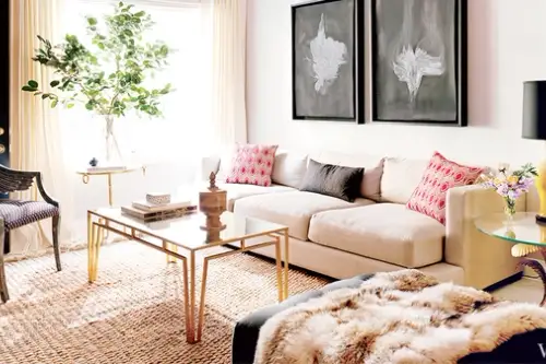 Atmosfera vibranta din casa unui supermodel de top