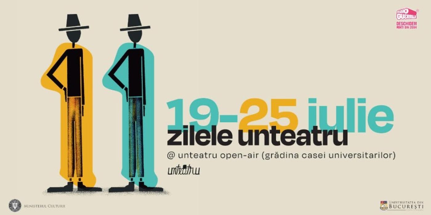 Dacă e vară, atunci spectacol să fie! Festivalul Zilele unteatru inaugurează proiectul Unteatru Open-Air