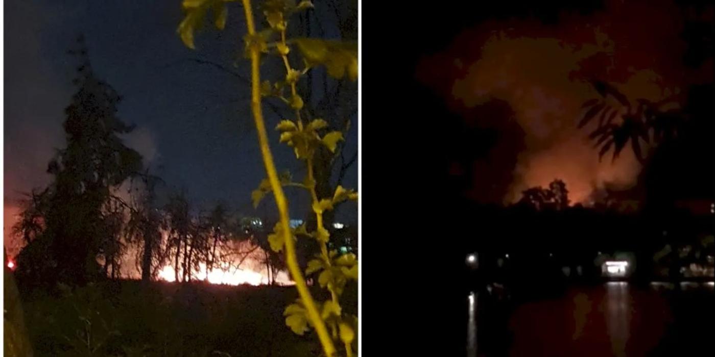 Zona retrocedată din Parcul IOR a fost din „victima” unui incendiu de vegetație