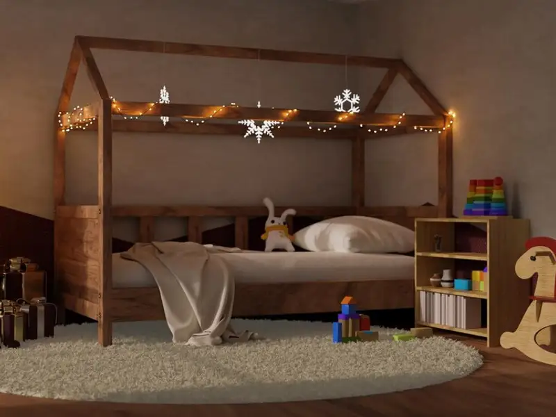 Cum amenajați camera copiilor de Crăciun pentru a se bucura pe deplin de sărbători