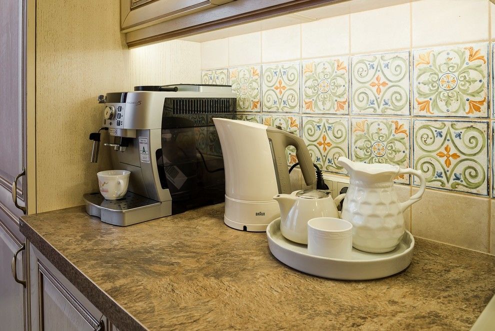 Eleganta si romantism  bucatarie amenajata in stil provensal