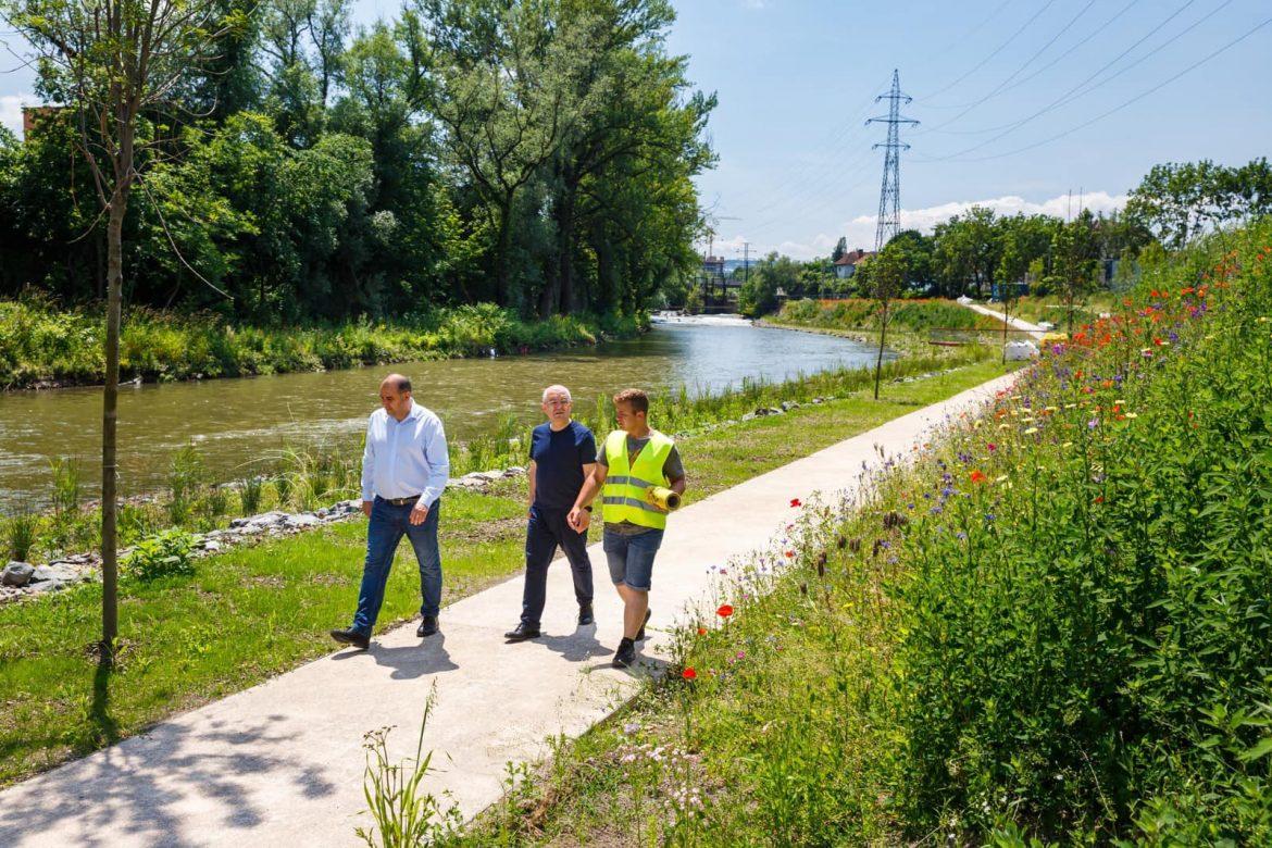 Parcul Armătura va demara procedura de recepție începând cu data de 30 iunie, potrivit anunțului făcut de primarul Emil Boc