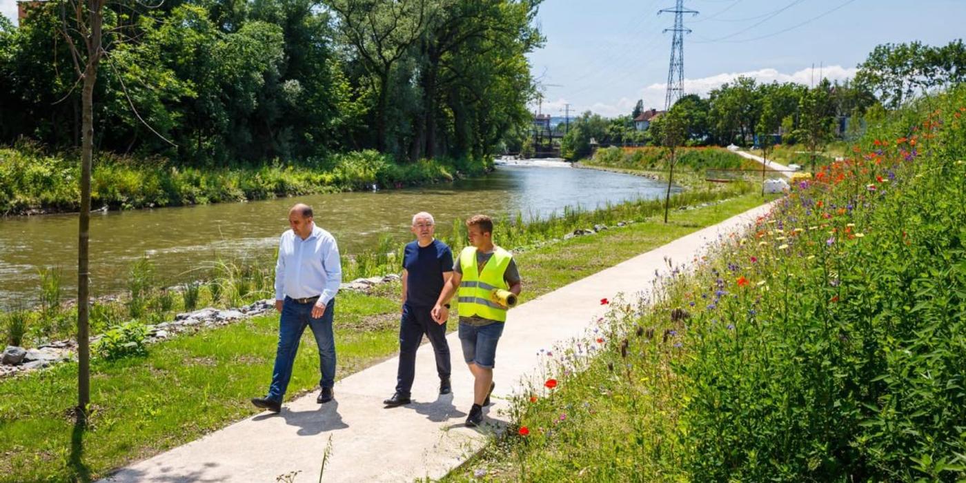 Parcul Armătura va demara procedura de recepție începând cu data de 30 iunie, potrivit anunțului făcut de primarul Emil Boc