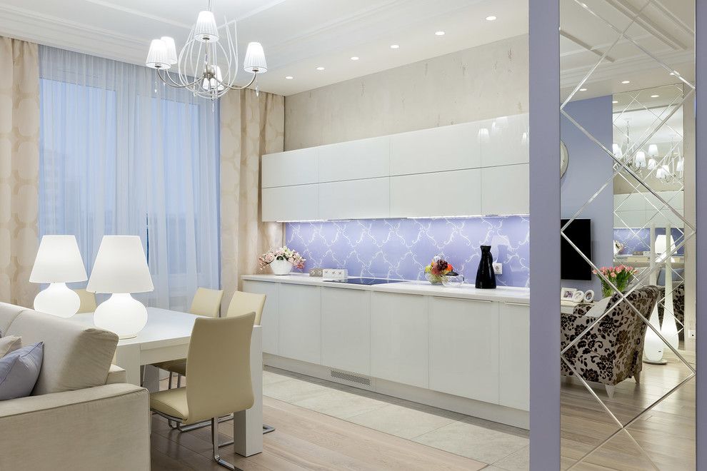 Amprenta artistica in amenajarea moderna a unui apartament cu 2 camere