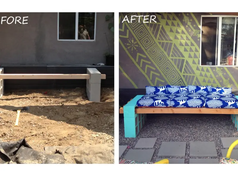 DIY: Cum sa-ti faci singur o bancheta in curte?