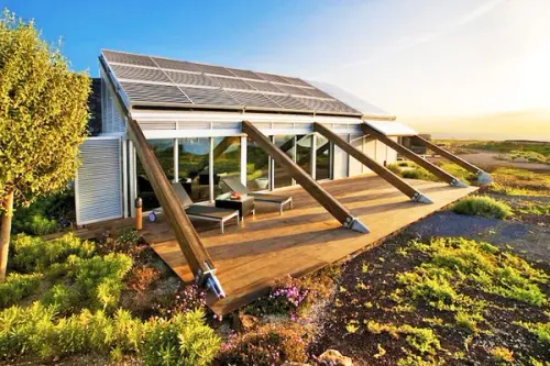 Casa din Insulele Canare cu consum zero de energie creatie a studioului Jose Luis RodriguezGil