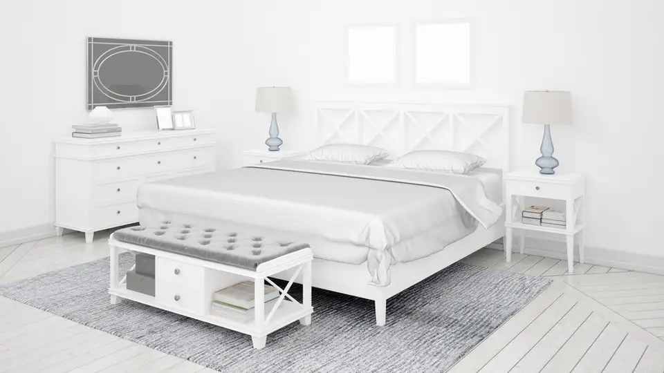 White Furniture in the Bedroom: Advantages, Disadvantages, and Types