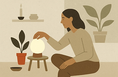 Lumini ambientale DIY pentru relaxare exaltată