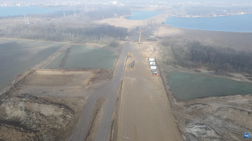 Cum evoluează lucrările la podul peste Lacul Cernica, A0 – Autostrada Bucureștiului Nord, Lotul 4