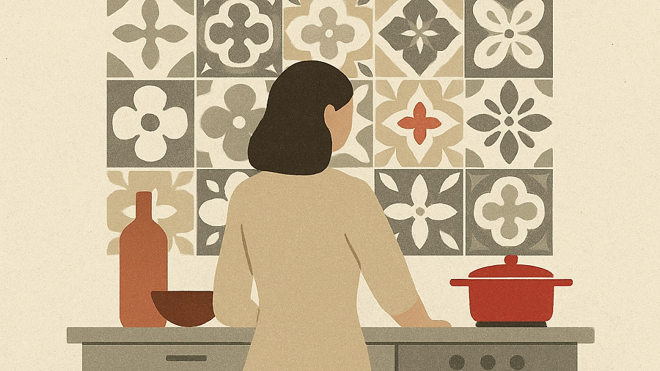Patternuri italienești în bucătărie – faianță și backsplash expresive