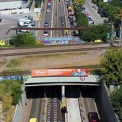 Soluții temporare la Podul Constanța. Asociația Metrou Ușor cere protecție și spațiu decent pentru pietoni înaintea marii lărgiri