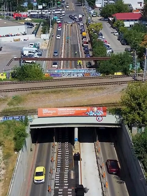 Soluții temporare la Podul Constanța. Asociația Metrou Ușor cere protecție și spațiu decent pentru pietoni înaintea marii lărgiri