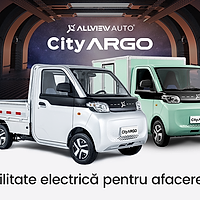 Allview Auto a lansat în România modelele utilitare electrice CityARGO și e-VanGO