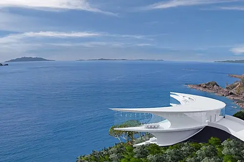 Casa suprarealista Mahina, o bijuterie arhitecturala