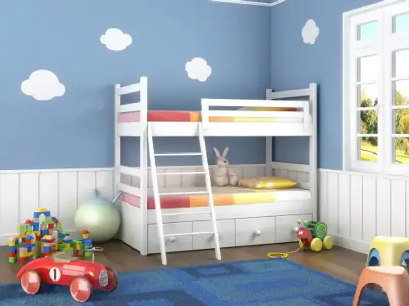 Cum amenajați dormitorul a trei copii