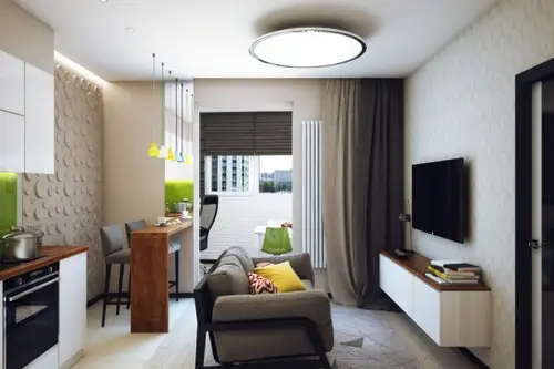 Apartament minimalist pentru o persoana