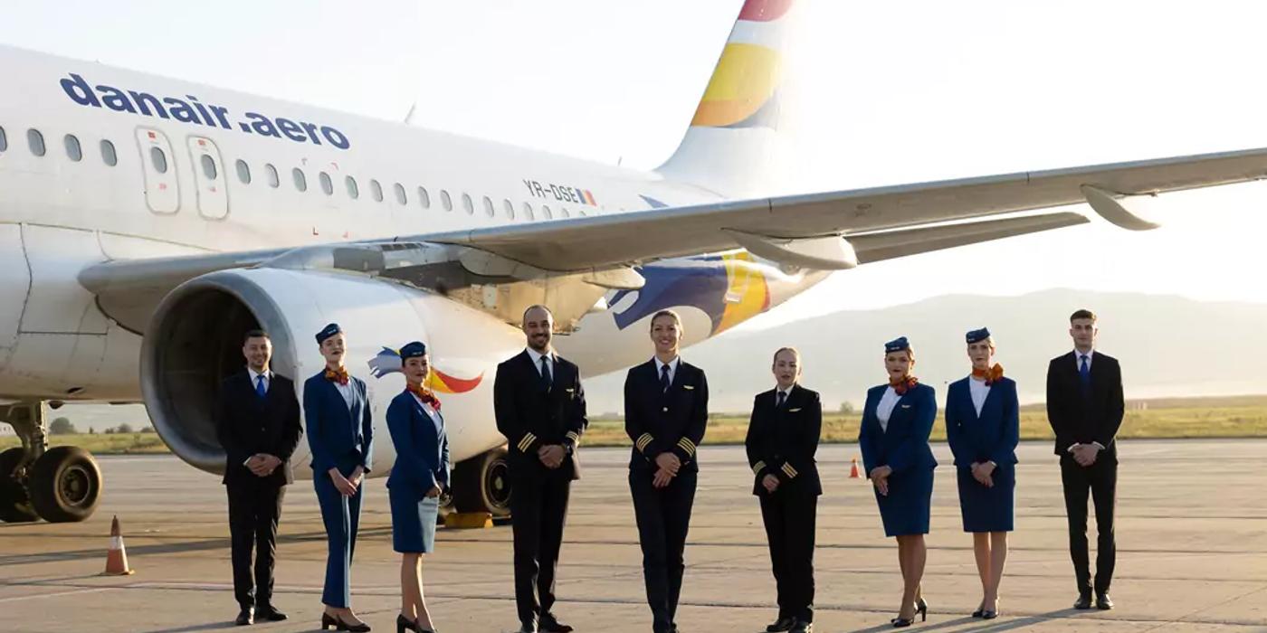 DAN AIR introduce zboruri către șase destinații noi din București și Bacău