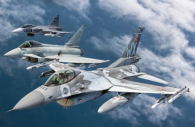 Britanicii trimit avioane de vânătoare Typhoon, în noua misiune „Eastern Sentry” menită să întărească flancul NATO unde au pătruns dronele rusești