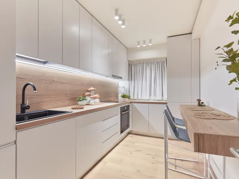 Armonie intre urban si natural pentru un apartament din Bucuresti