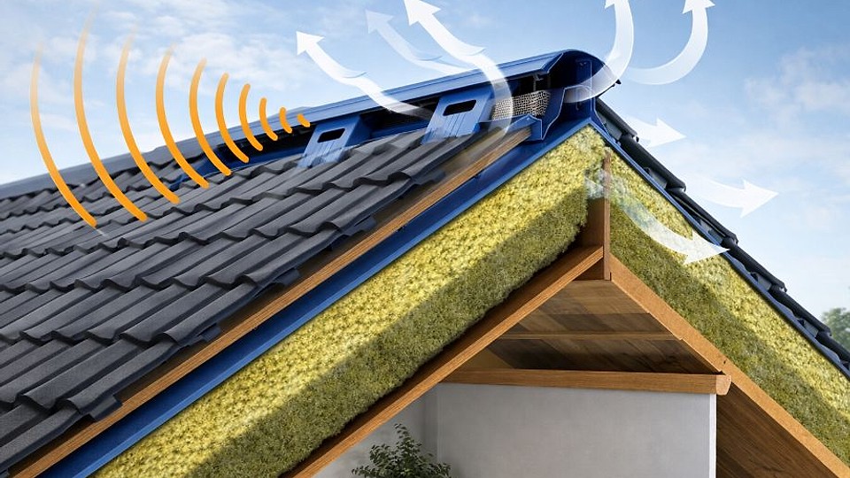 Confortul sub un acoperiș metalic: Izolarea fonică și importanța ventilației