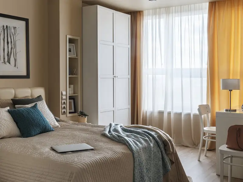 Reamenajare cu mult bun-gust pentru un apartament de 50 mp