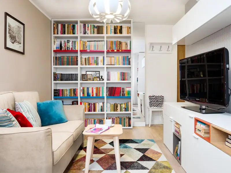 Confort sporit in amenajarea unei garsoniere de 33 mp